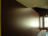 freshly painted wall