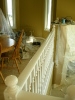 a refinished railing
